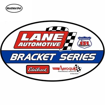 

HotMeiNi 13cm x 7.6cm For Lane Bracket Series Motorcycle Car Stickers Waterproof Decal Car Styling For JDM SUV RV Decoration