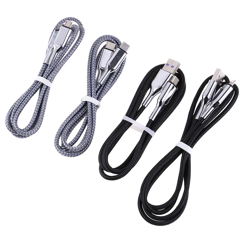 1Pcs USB 2.0 Type-C to Micro Fast Charging Cable USB C Cable Type-c Data Cord Charger Cables For Andriod Mobile Phones