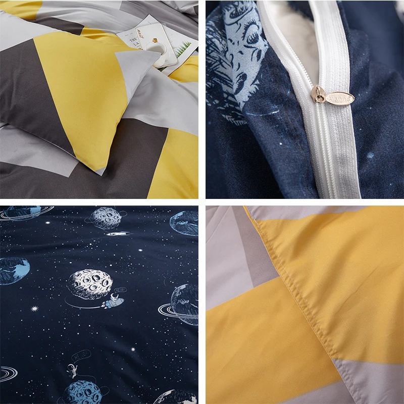 Alanna HD-ALL fashion bedding set Pure cotton A/B double-sided pattern Simplicity Bed sheet, quilt cover pillowcase 4-7pcs Alanna HD-ALL fashion bedding set Pure cotton A/B double-sided pattern Simplicity Bed sheet, quilt cover pillowcase 4-7pcs