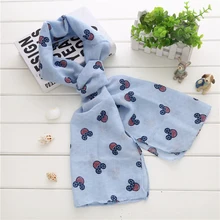 Детская однотонная плотная треугольная повязка для отдыха, домашний шарф в Корейском стиле