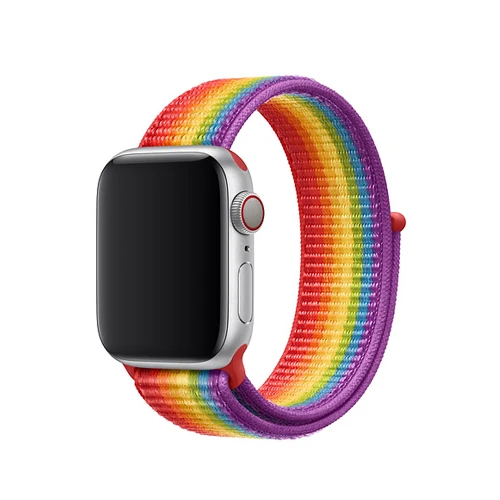 33 40 мм 44 мм, ремешок для apple watch группа 4 5 42 мм, 38 мм, спортивный петля, ремешок для наручных часов iwatch серии 5/4/3/2/1 браслет нейлоновый Плетеный ремешок для часов - Цвет ремешка: 33