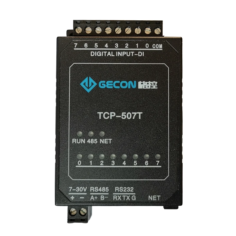 8-канальный модуль DI Ethernet управления промышленным захватом порты ModbusRTU TCP блок