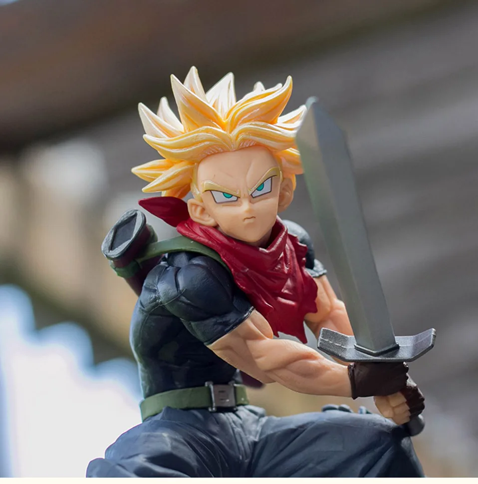 16 см японского аниме Dragon balled Z trunks ПВХ фигурка игрушки Супер Saiyan trunks Коллекционная модель украшения игрушки подарок для детей