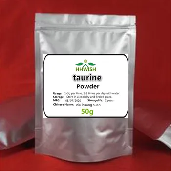 

50g-1000g Top quality 98% Taurine Powder,ethylamine sulfonic acid,niu huang suan,free shipping