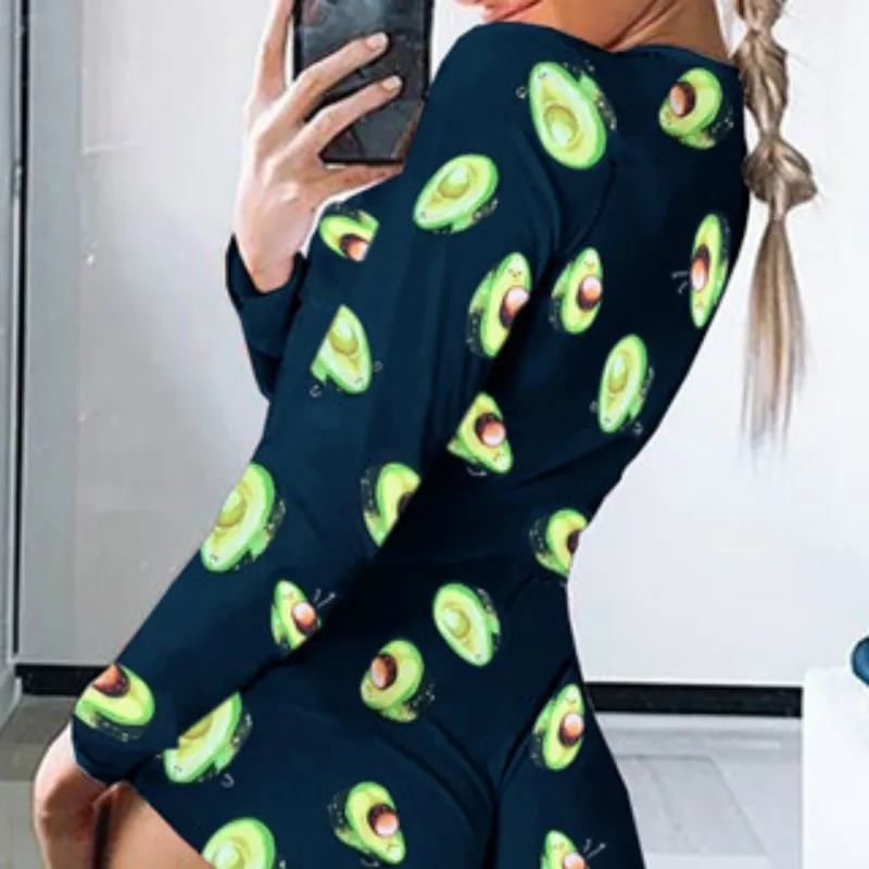 avocado onesie