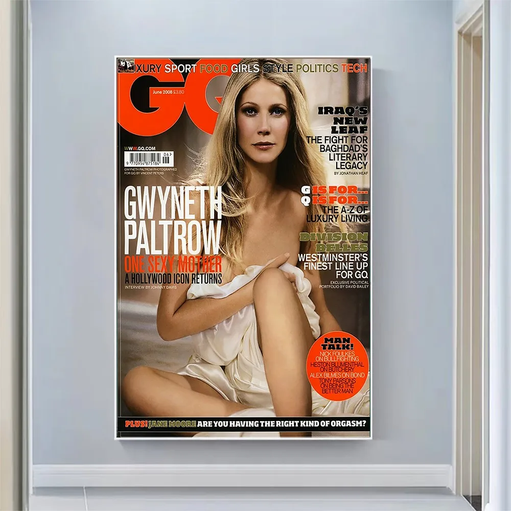 

Silk Cloth Wall Poster Gwyneth Paltrow Art Home Decoration Gift