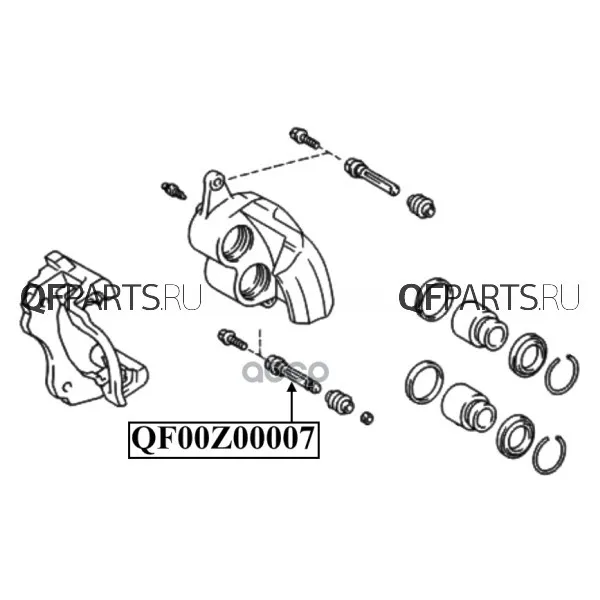 Импульсный Датчик Абс QUATTRO FRENI арт. QF00Z00007