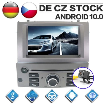 

Android 10.0/9.0 System GPS Navigation CD DVD Player for Peugeot 407 2004-2010 Two Din Car AM FM Radio Multimedia 8Core Headunit