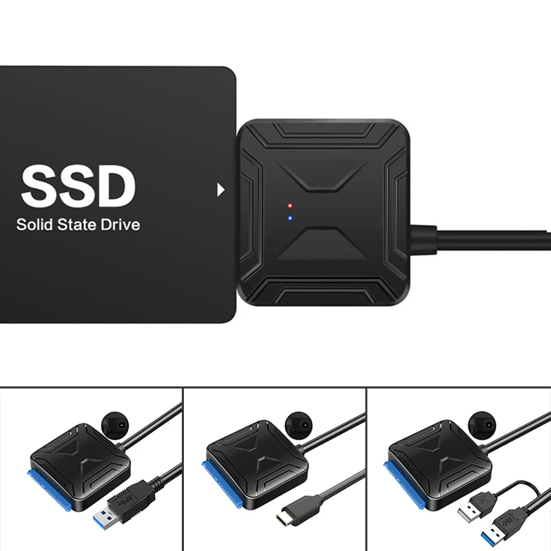 Usb 3 0 To Sata 3 5 2 5 Hard Drive Adapter Cable For Samsung Seagate Wd Hdd Ssd Computer Cables Connectors Aliexpress