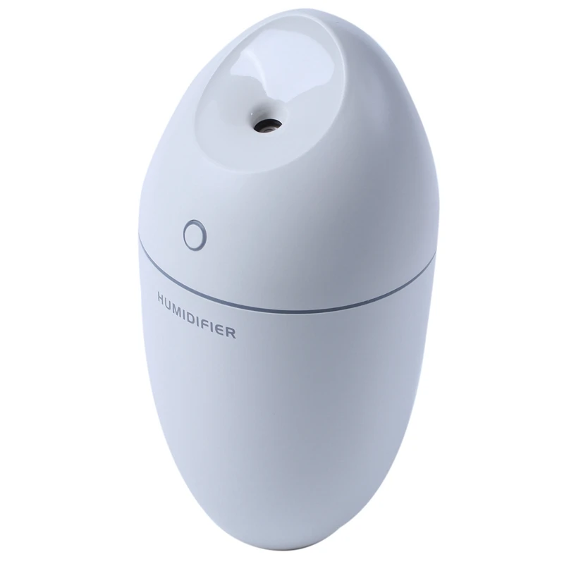 

Portable USB Mini Air Humidifier Diffuser Humidifier 250Ml Large Capacity Quiet Humidifier 7 Color Night Light Home Office Car