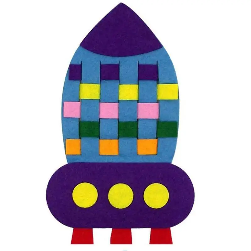DIY нетканый материал ремесла игрушки ручной работы Детский сад Дети Обучение раннего обучения принадлежности