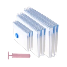 

Vacuum Compression Storage Bag,Double-Zip Seal and Triple Seal Turbo-Valve Home Organization And Storage Bag For Clothes Duvet