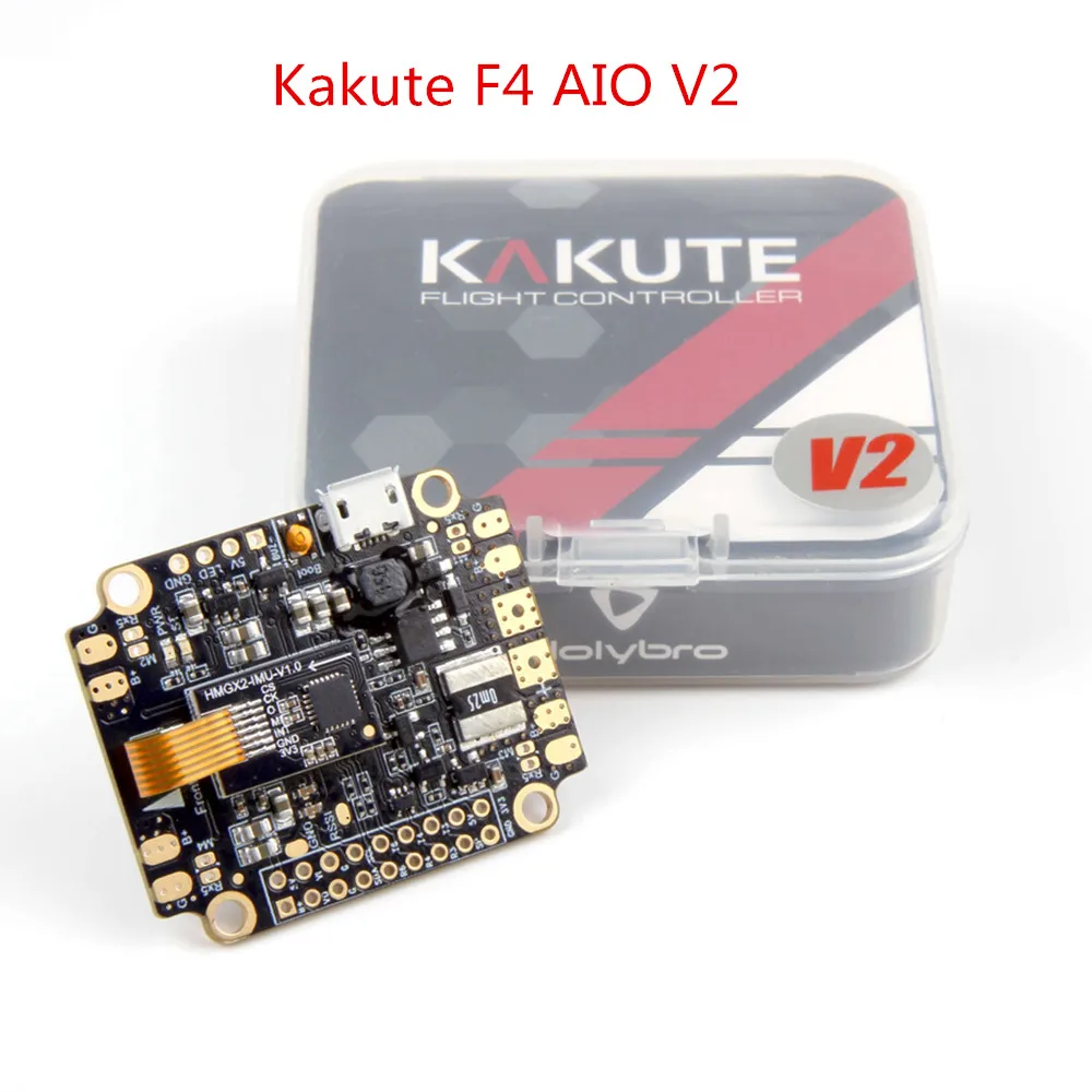 Holybro Kakute F4 V2 F4 AIO V2 STM32F405 Контроллер полета с Betaflight OSD для RC Multirotor FPV гоночный Дрон