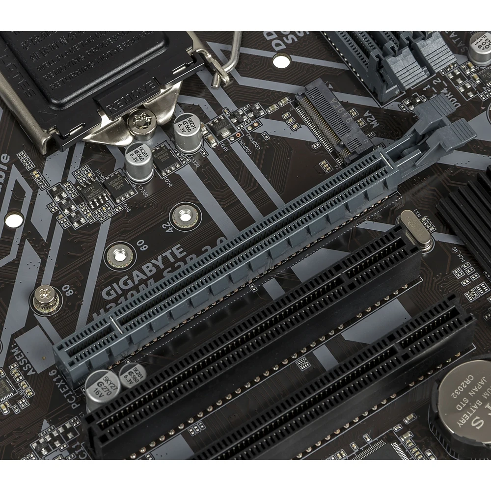 Материнская плата Gigabyte H310M S2P 2.0 Soc-1151v2 Intel H310C 2xDDR4 mATX AC`97 8ch(7.1) GbLAN+VGA
