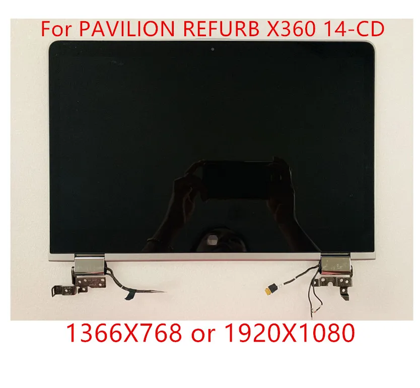 ЖК-дисплей сенсорный экран в сборе подходит для HP PAVILION Repair B X360 14-CD000 14T-CD100 14T-CD000 |
