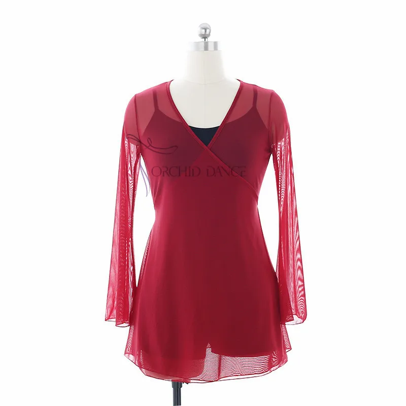 Дешевые многоцветные топы для танцев для взрослых