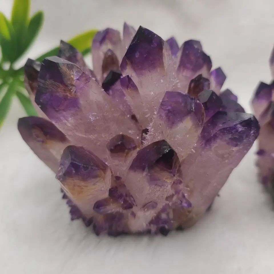 

1pcs natural Amethyst cluster raw stones geode reiki healing quartz crystal minerals gemstone remove negative energy