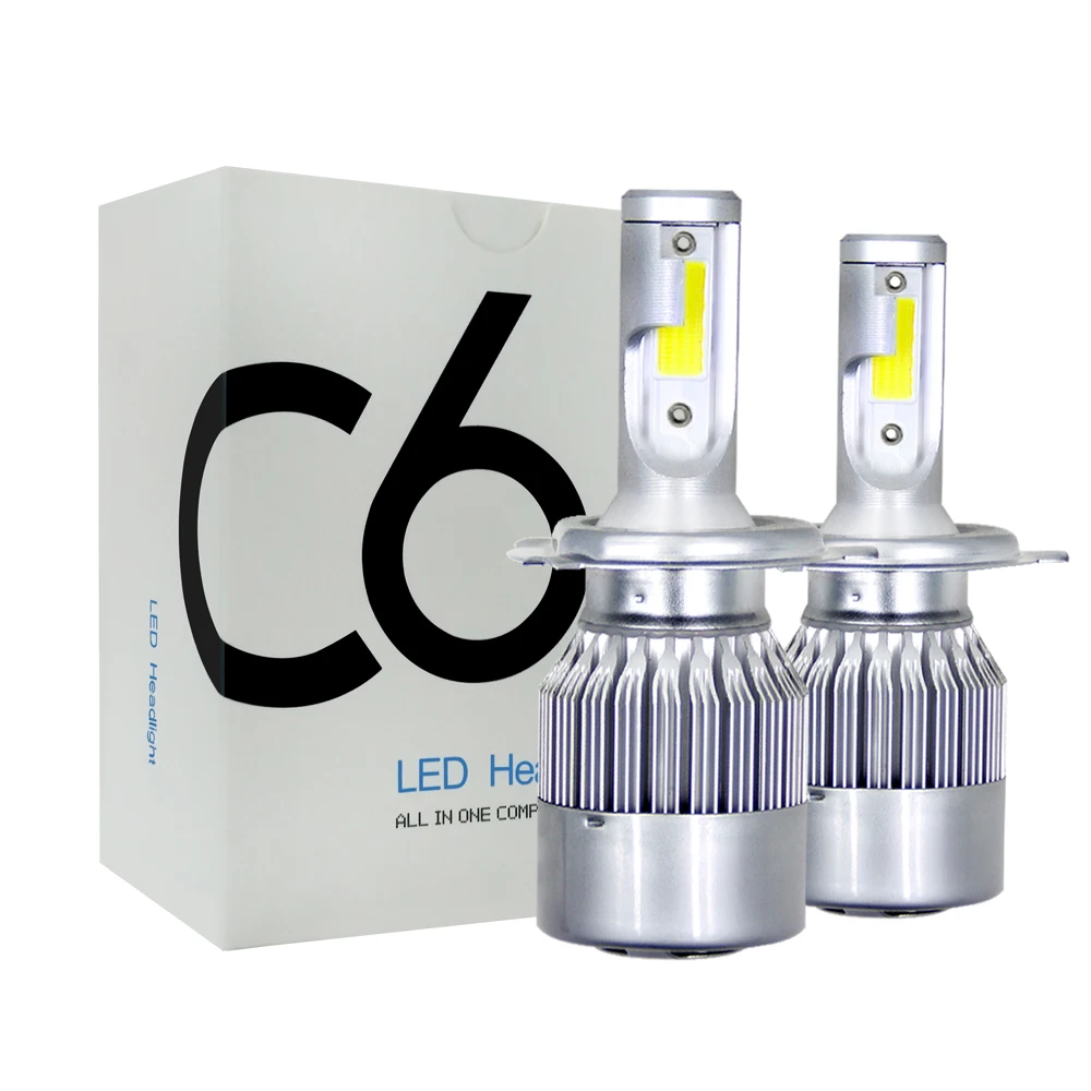 JAEHEV-2pcs-C6-LED-Car-Headlights-72W-7600LM-COB-Auto-Headlamp-Bulbs-H1-H3-H4-H7