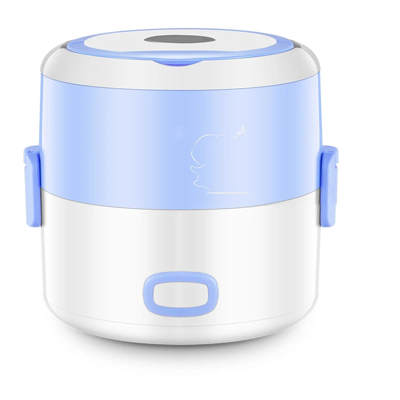 

Lunchbox Electric Mini Cooker Double Plug Electric Heating Cooking Automatic Insulation with Hot Rice Cooker Rice