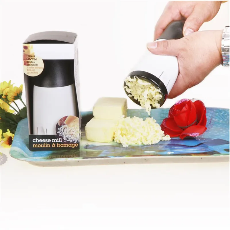 

Kitchen cheese grater broken cheese baking pizza tool accessories manual rotating vegetable onion chip machine cutter