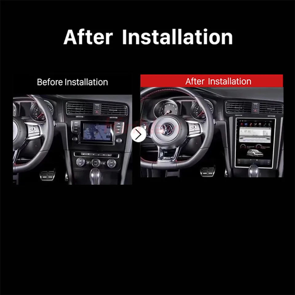 KiriNavi 10 4 &quotвертикальный экран Tesla стиль Android 9 0 автомобильный DVD мультимедийный