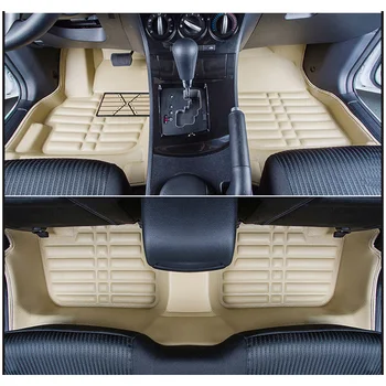 

leather car floor mats carpet rug for mazda 3 2008 2009 2010 2011 2012 2013 mzda3 styling accessories BL cover mat