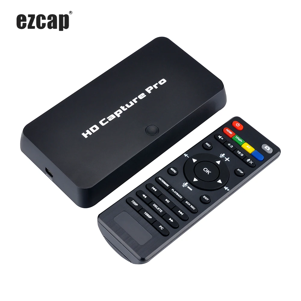 Ezcap 295 HD видео Захват 1080P рекордер USB 2,0 оборудование для воспроизведения H.264 кодирование захвата карты для Xbox One PS4 с дистанционным управлением