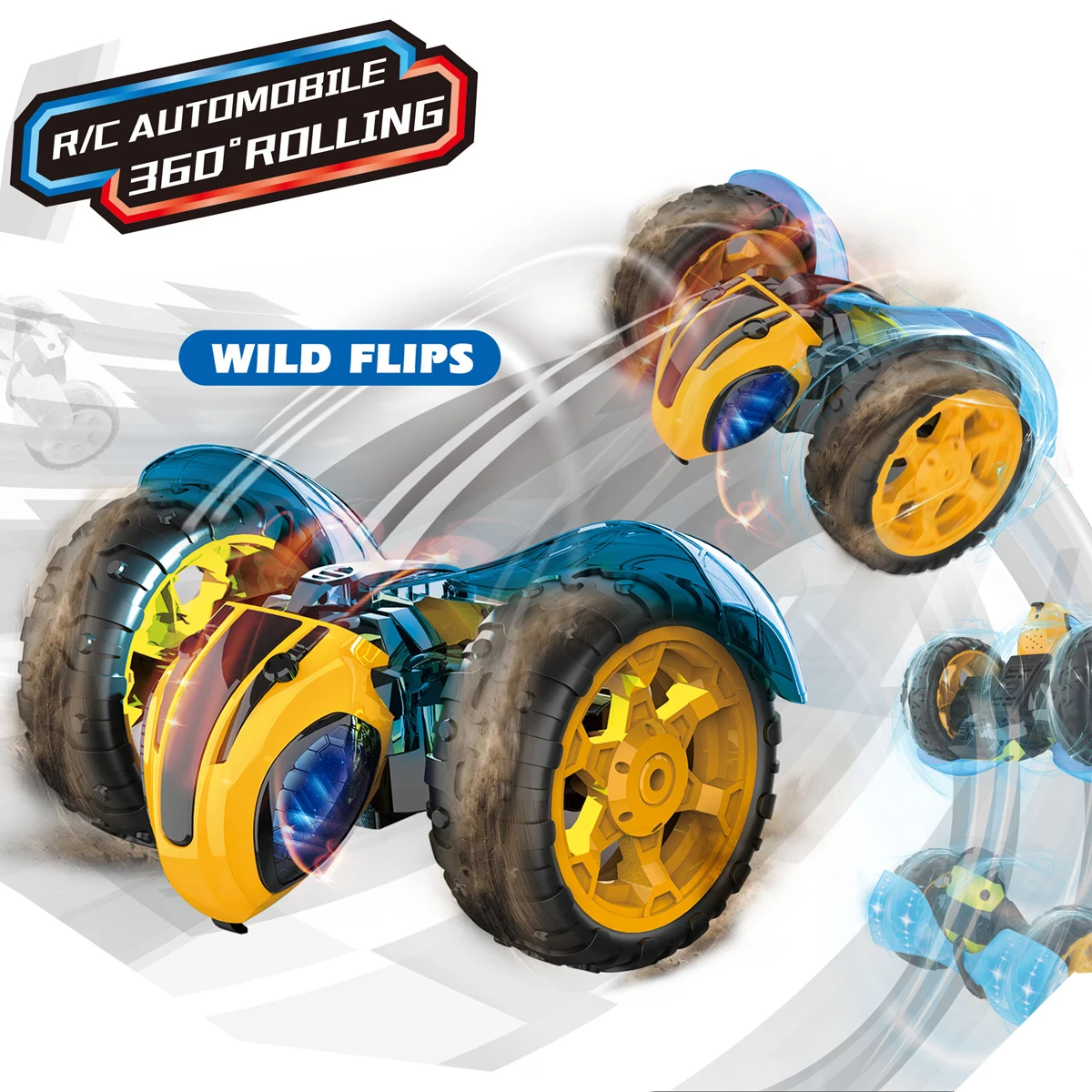bumblebee flip remote control car