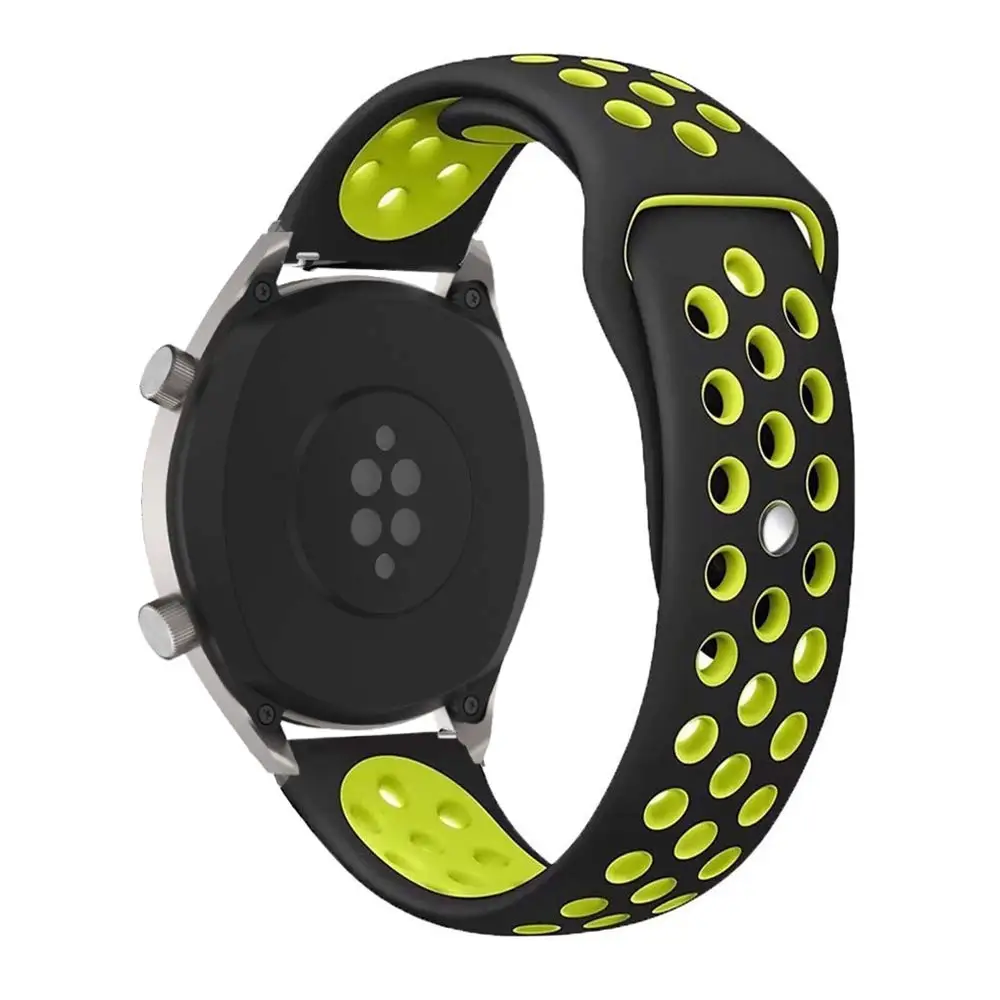 Huawei Watch GT ремешок для Galaxy watch 46 мм samsung gear S3 frontier band 22 мм ремешок для часов мягкий силиконовый браслет gear S 3 46 2