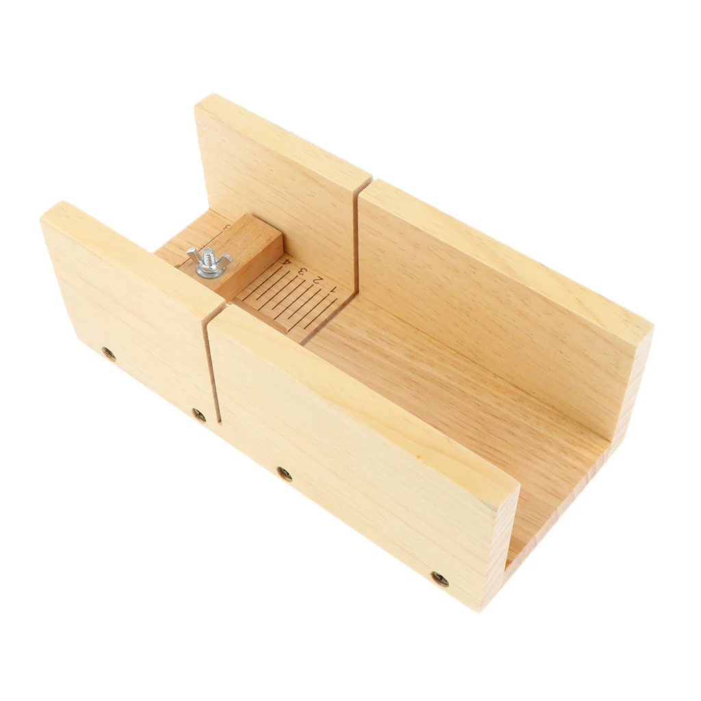 Pine Wood Loaf Soap Cutter Molds Handcrafts Soap Beveler Slicer DIY Tool
