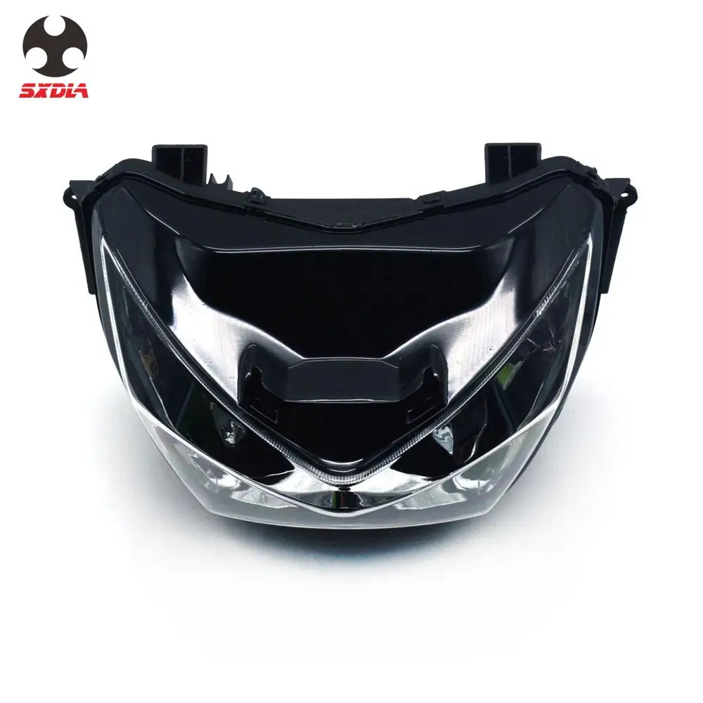 

Motorcycle Plastic Headlight Headlamp Frontlight For Kawasaki Z800 Z250 2013 2014 2015