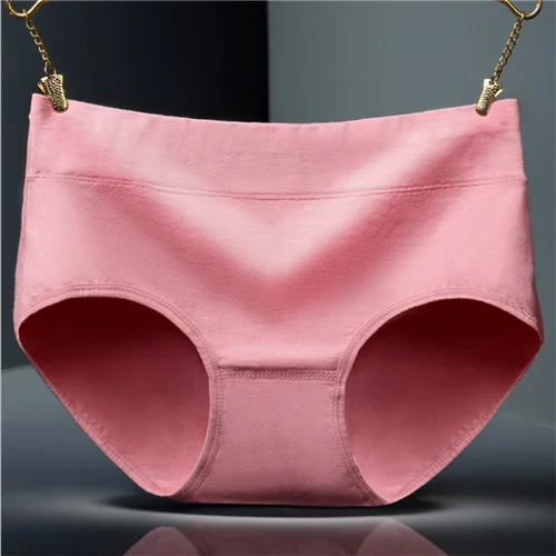 cameo brown Женские хлопковые трусы, чистый цвет, дышащее женское нижнее белье, трусы со средней посадкой, трусики размера плюс, хлопковое нижнее белье, 9 цветов - Цвет: cameo brown