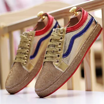 

New Arrive Mens Fashion Lace-Up Casual Flats Moccasins Men's Designer Sequined Loafers Man Glitter Wedding Party Shoes