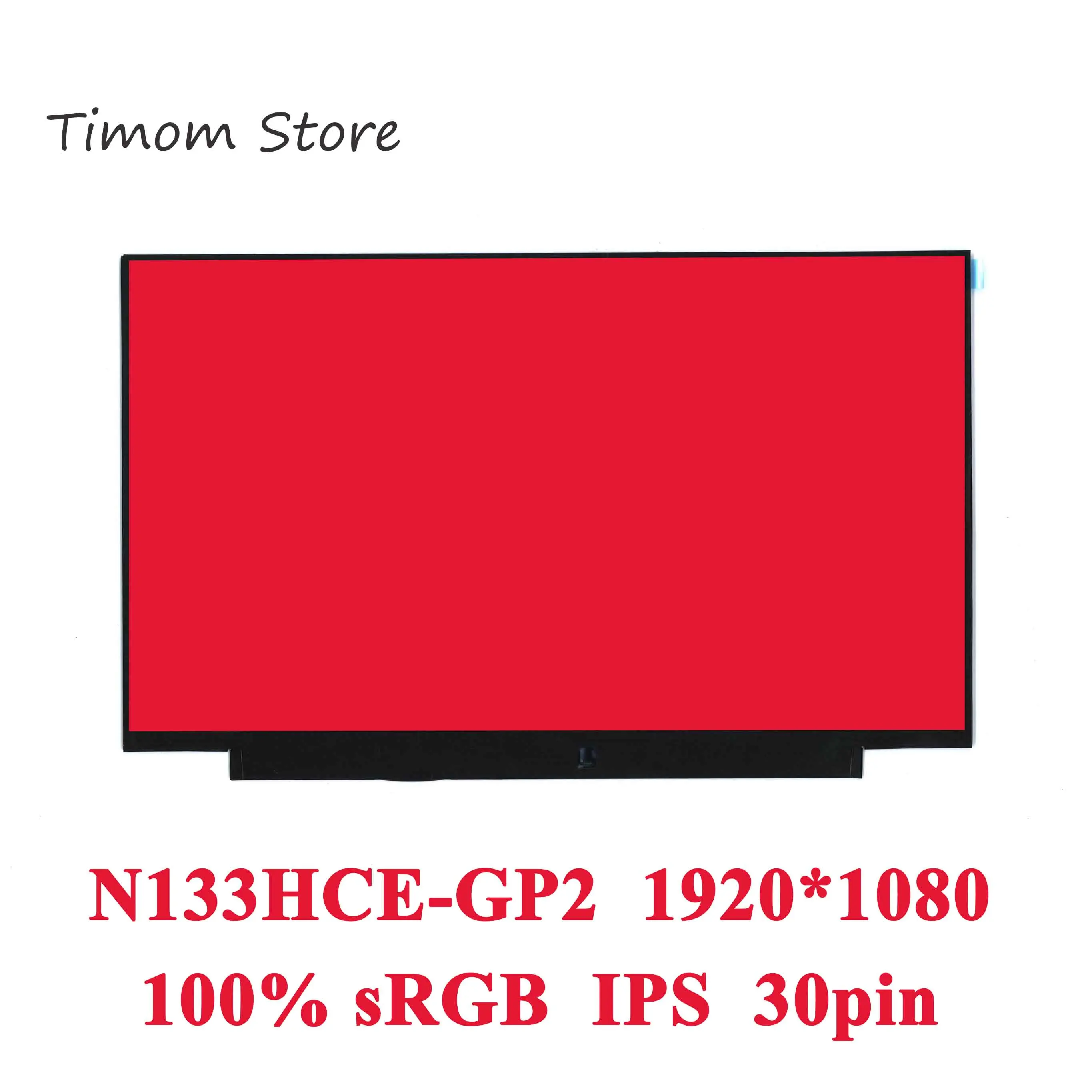N133HCE GP2 100% sRGB глянцевый тонкий для Innolux 13 3 LCD СВЕТОДИОДНЫЙ монитор eDP 30pin FHD 1920*1080 IPS