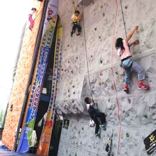 Пластиковый большой размер Пан Ян Ши скалолазание ступенчатые стены для взрослых двойной винт Спорт на открытом воздухе аттракцион детей пусковая точка Fulcr