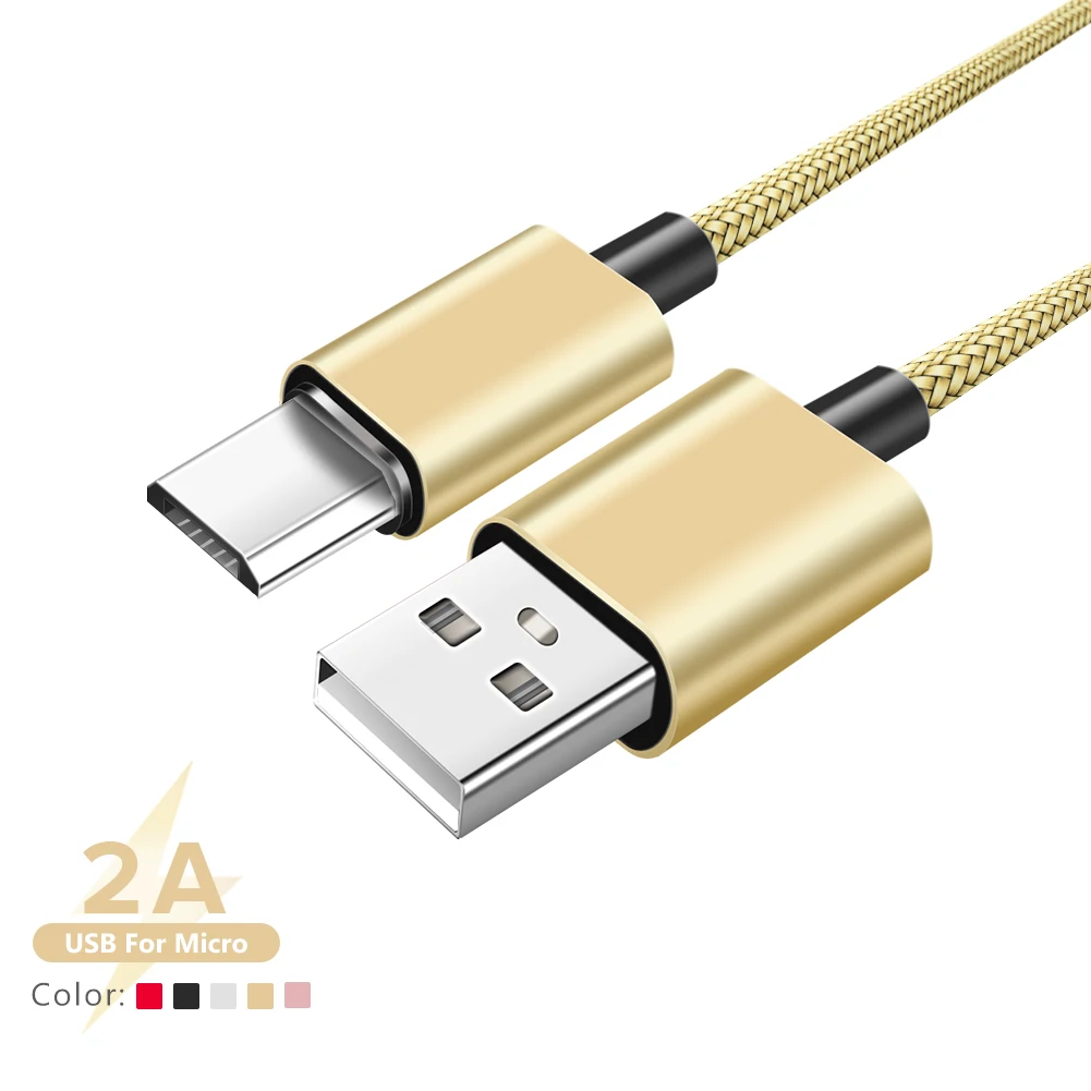 27 см 1 м 2 м 3 м 5 цветов нейлоновая оплетка Micro Usb кабель передачи данных для быстрой зарядки для samsung huawei Nokia Zte Google Nexus Xbox One PS4