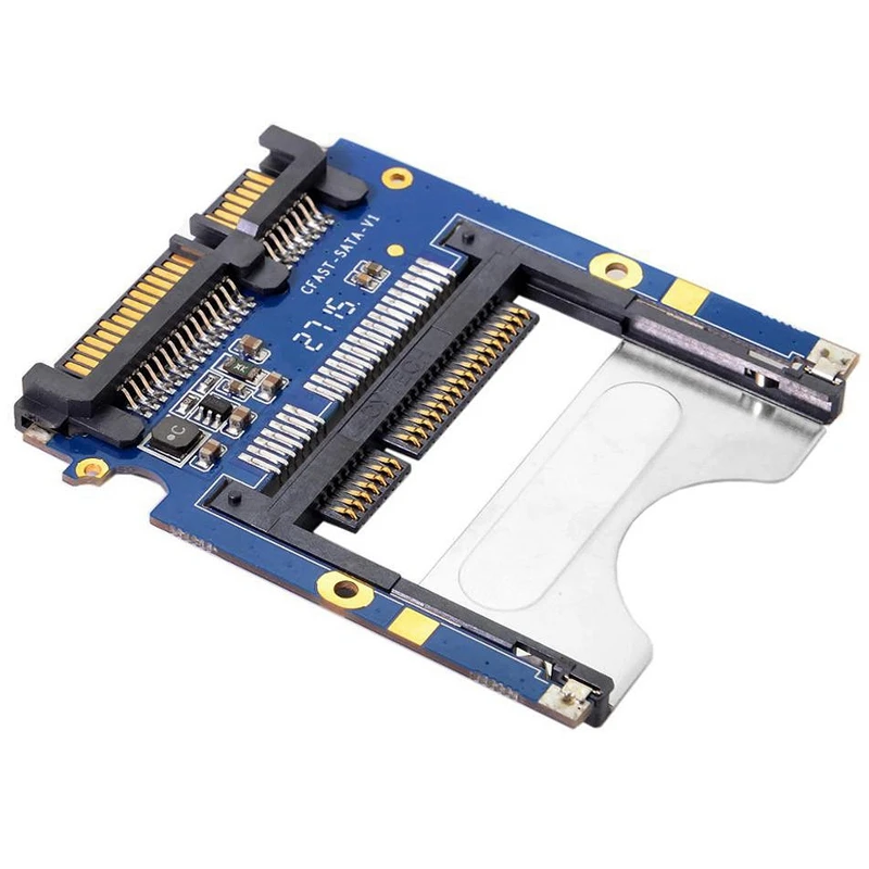 CFast для SATA 22Pin карты адаптер Жесткий диск чехол SSD HDD кард ридер ПК ноутбука SA