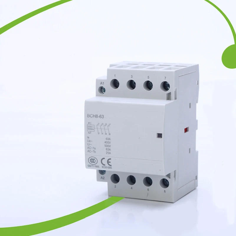 CT1 4P 63A 40A 32A 220 В/230 В 50/60 Гц din рейка бытовой ac модульный контактор 4NO or4NC или 2NO 2NCor3NO