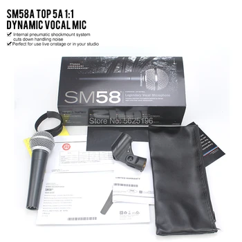 

Best Selling Vocal Dynamic SM58S SM58 SM58-LC SM 58 microphone microfone professional for shure microphone karaoke live shows