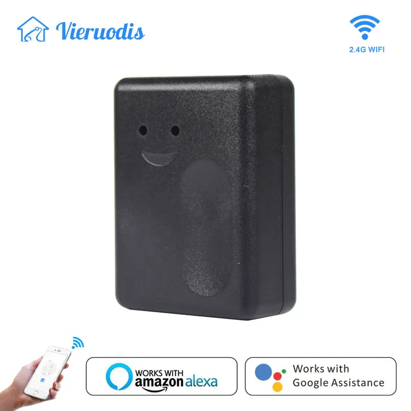 

Smart WiFi Garage Door Controller Opener Smart Life/Tuya APP Remote Compatible With Alexa Echo Google Home No Hub Require