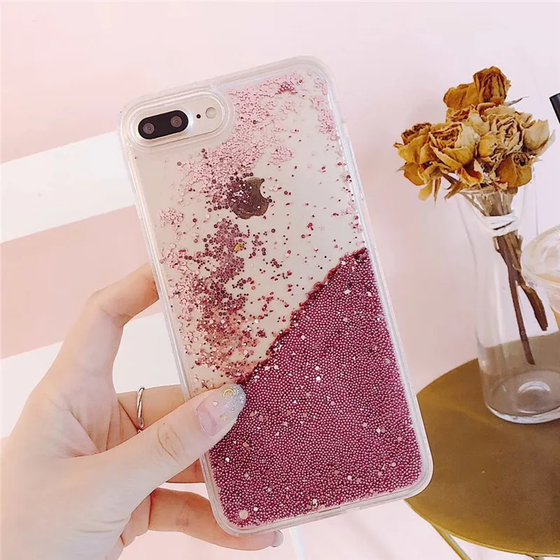 Блестящий блестящий чехол для телефона iPhone 8 7 6S Plus Жесткий Чехол Для Телефона X XR XS