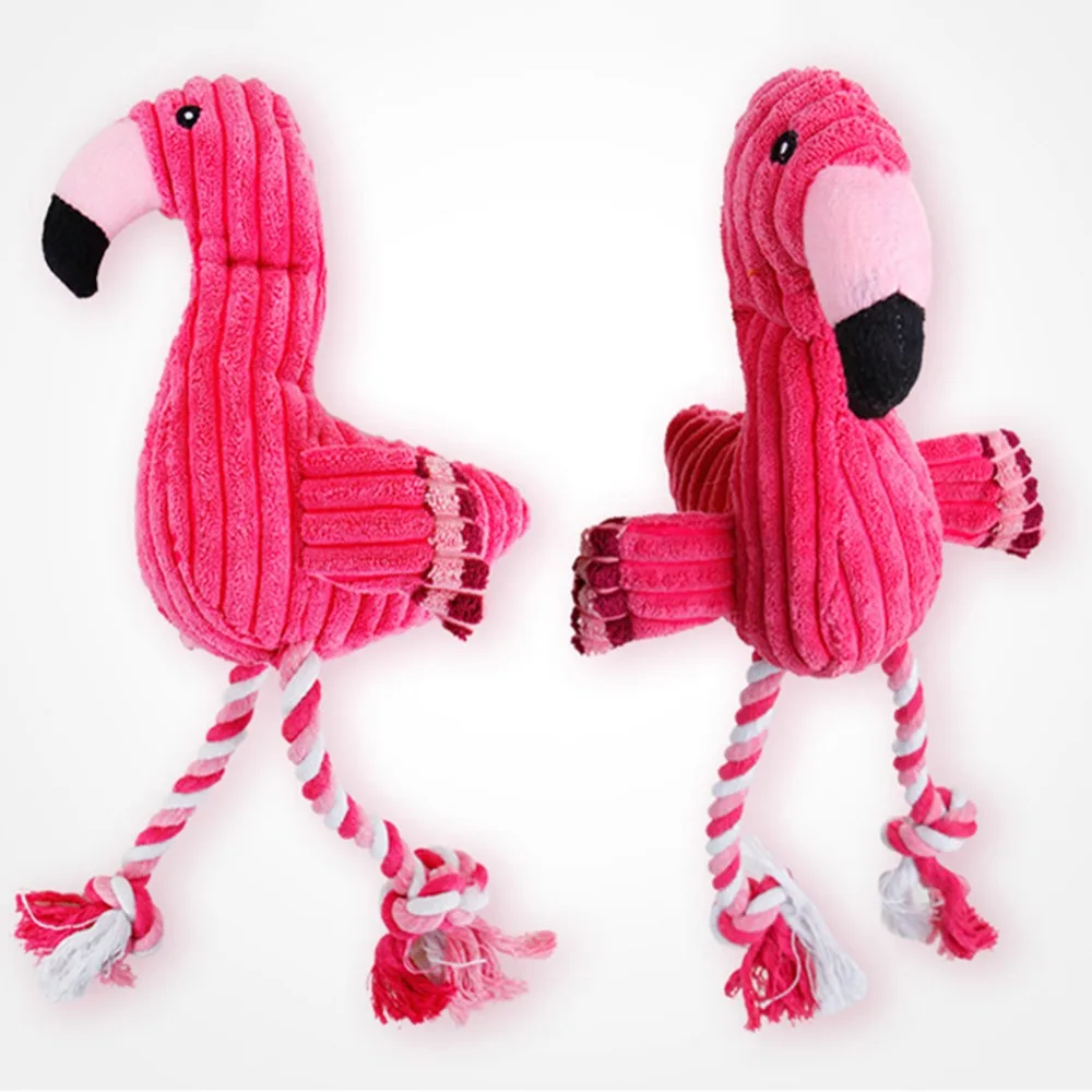 

Squeaky Fun Dogs Animal Shape Toys Gift Set Large Non Stuffed Rabbit Honking Squirrel for Dogs Chew Dog Red Bird Toys