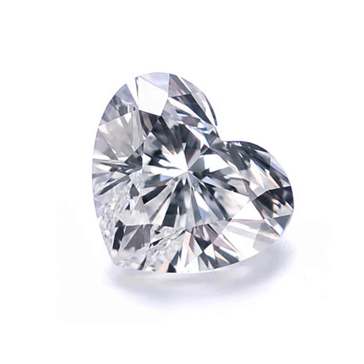Loose Gemstones Moissanite Diamond 3ct 9mm D Color VVS1 Heart Shaped Gemstone With GRA Certificate Pass Diamond Tester  Jewelry