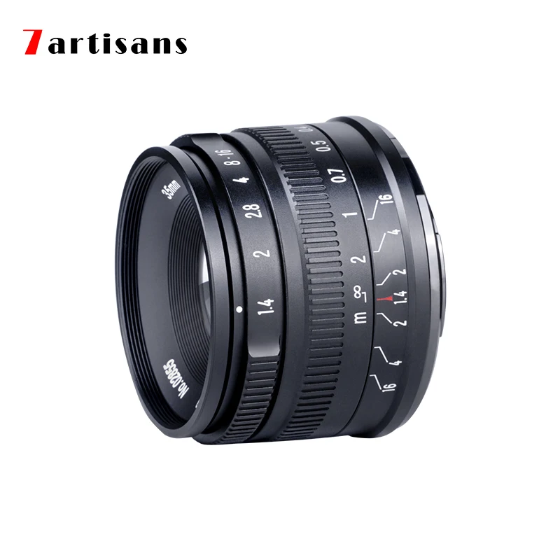 7artisans 35mm F1.4 Mark II APS-C Manual Prime Lens for Sony E  