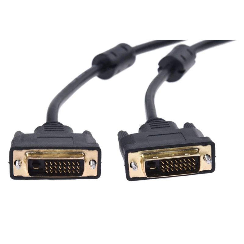 Мода-DVI-D папа-папа двойной канал DVI кабель 6 футов Новинка