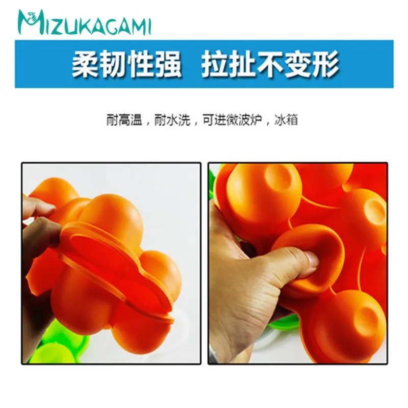 1 шт. Пищевая силиконовая большая форма для льда, форма для домашнего льда, лоток для кубиков льда, детский суп, морозильная камера, коробка для пищевых продуктов