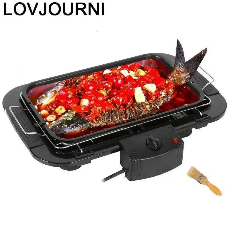 Чугунная решетка для курильщика кемпинга электрический гриль барбекю |