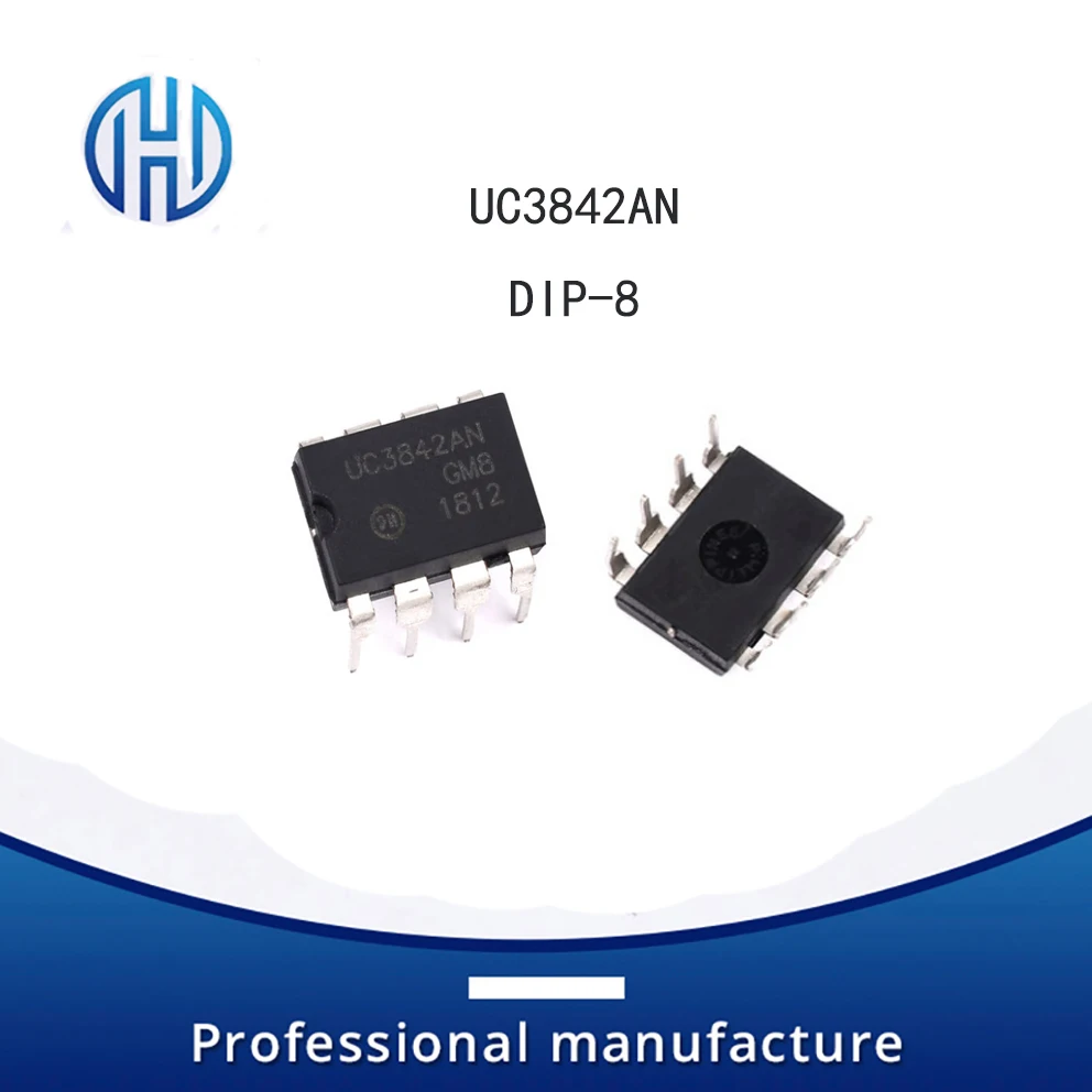 Uc3842an (uc3842) (3842) Dip-8 On Kit 3 Peças