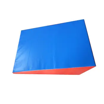 

Incline Gymnastics Mat Wedge Cover Foam Stuffing Tumbling Mat Ramp Gym Sports for Home & Gym Exercise Aerobics PVC
