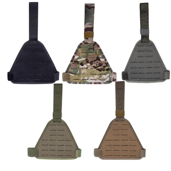 

Tactical Molle Drop Leg Platform Panel Breathable Hunting Military High Ride Drop Leg Panels Belt Strap Padded Interior Mesh